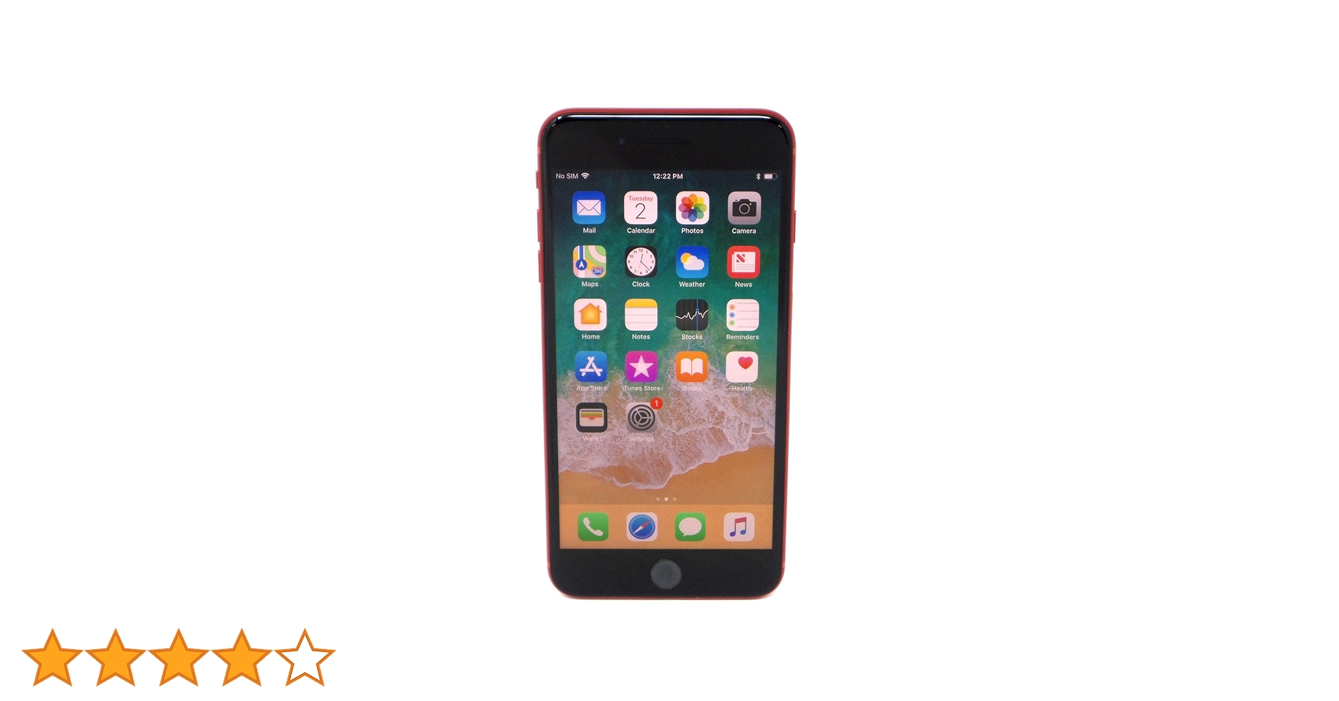 Apple iPhone 8 Plus, 64GB, Red - Unlocked Fully Functional